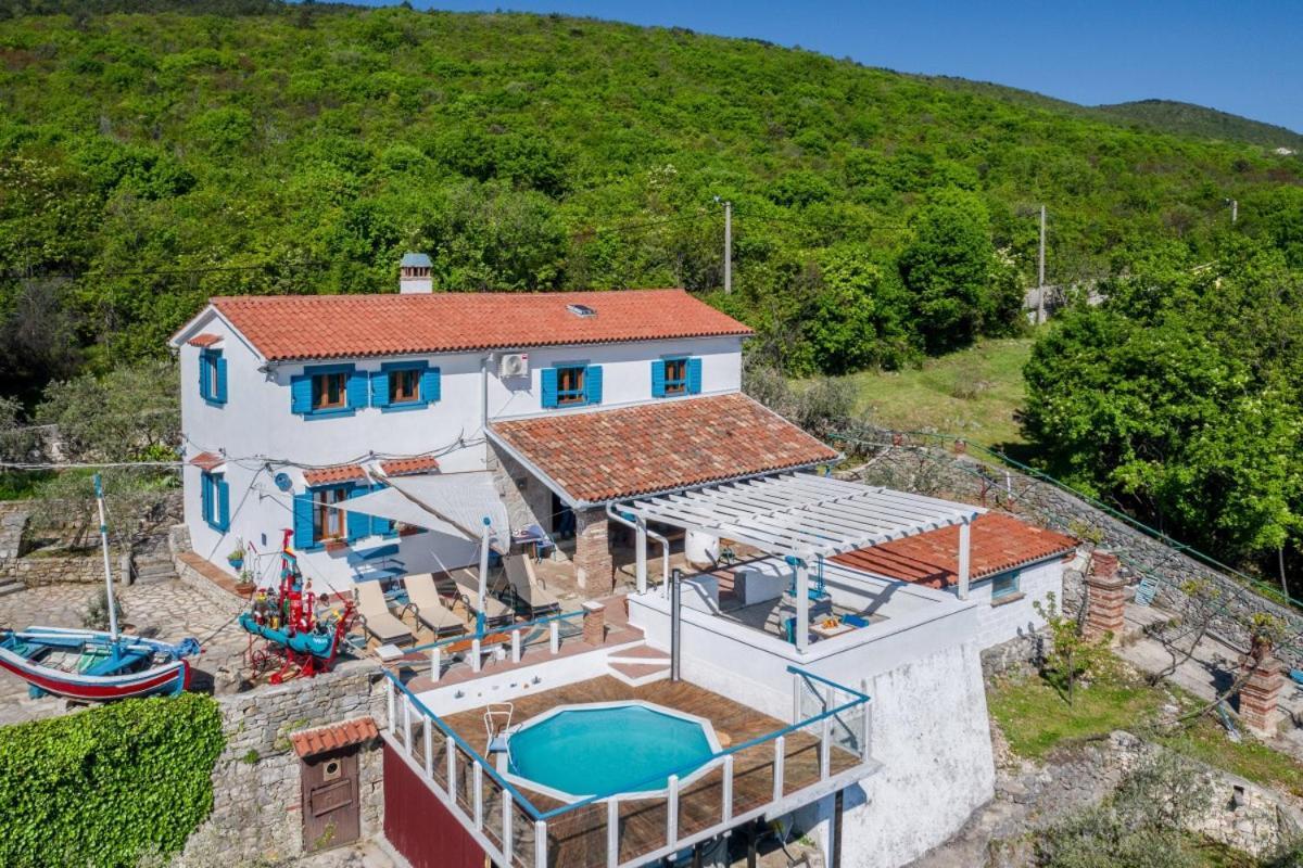 Crni In Crni - Haus Fuer 6 Personen Villa Labin  Eksteriør bilde